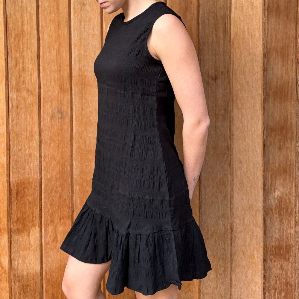Midi Black Shift Dress